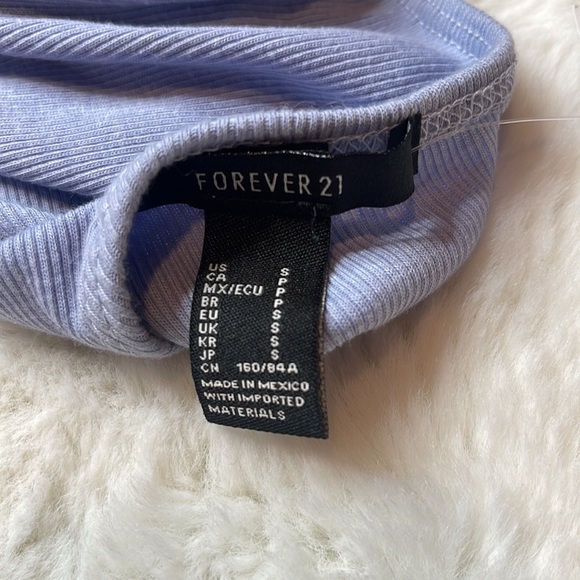 NWT forever 21 one shoulder top - SIZE: S - Picture 4 of 4